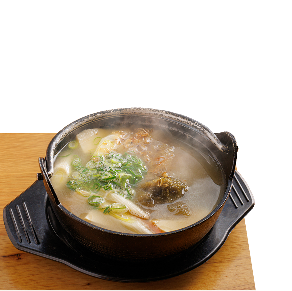 鶏出汁湯豆腐